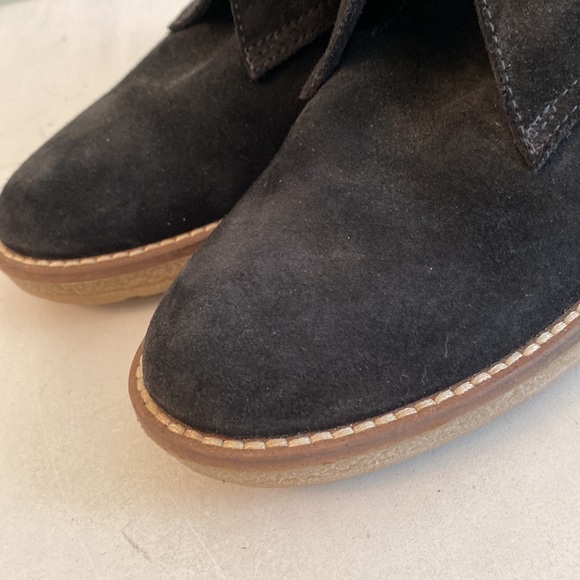 J. Crew black suede heels/ platform booties - Picture 5 of 16